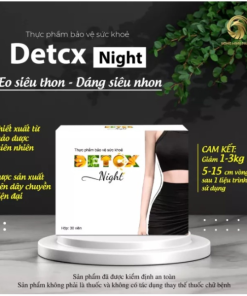 Detcx Night dược phẩm Hồng Minh Pharma